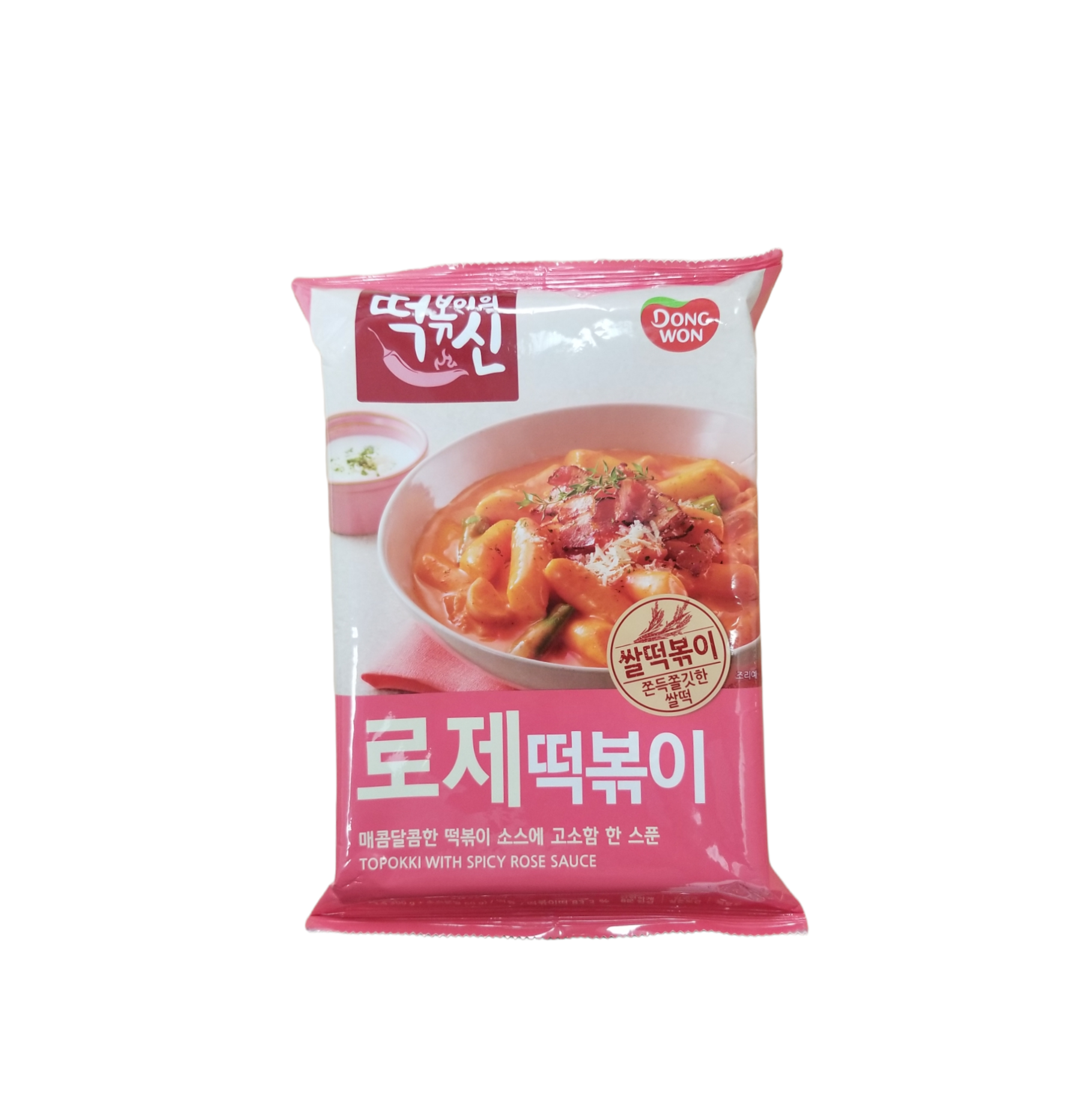 Rose Rappoki DONGWON Rose Topokki Pouch Pack (God of Tteokbokki) (360g) - Tteokbokk ...