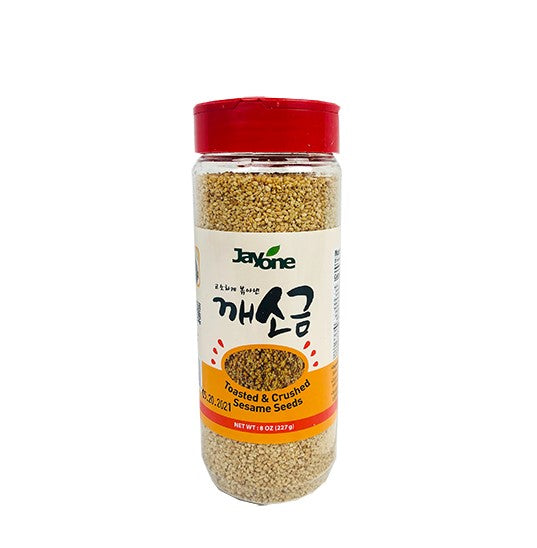Jayone Toasted & Crushed Sesame Seeds with Salt (227g) - CoKoYam