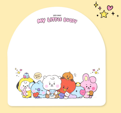 BT21 LITTLE BUDDY BABY MOUSE PAD