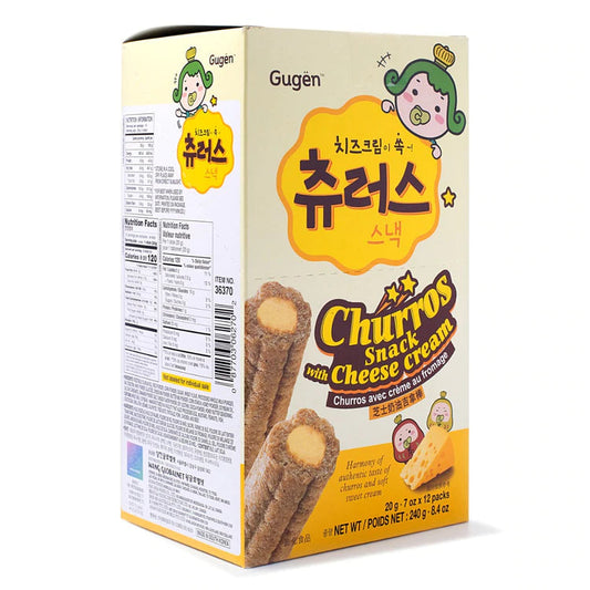 GUGEN Cheese Cream Churros Stick (20g x 12 Packs) - COKOYAM