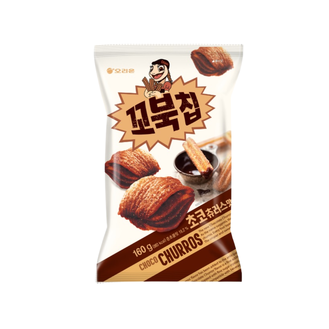 Orion Turtle Chips Choco Churros (160g) - CoKoYam