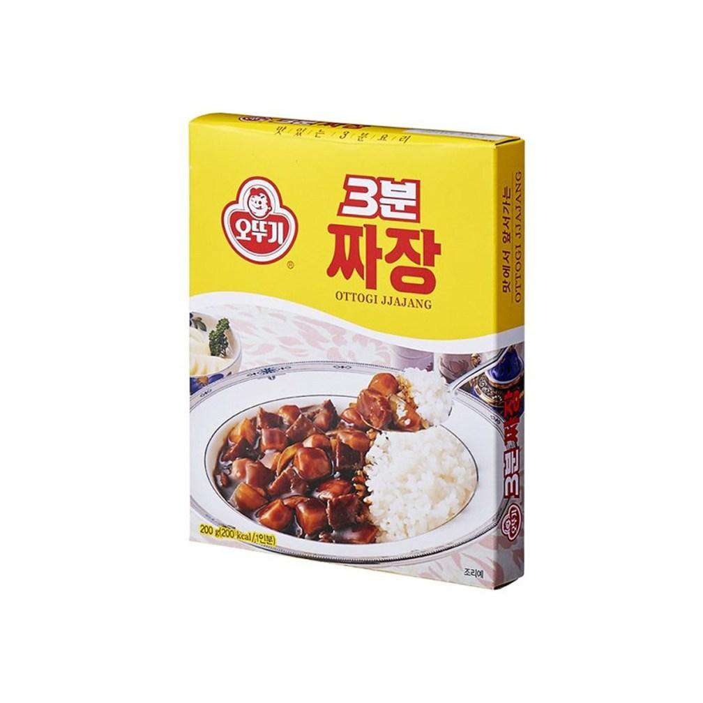 Ottogi 3 Minute Black Bean Sauce (160g) (Jajangmyeon Flavor) - CoKoYam