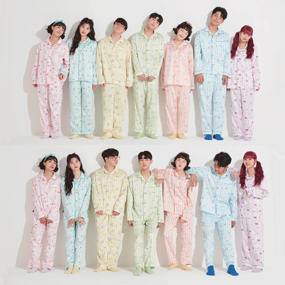 TinyTAN Official Licensed Peek-A-Boo Pajama by TIYP - JIMIN - COKOYAM