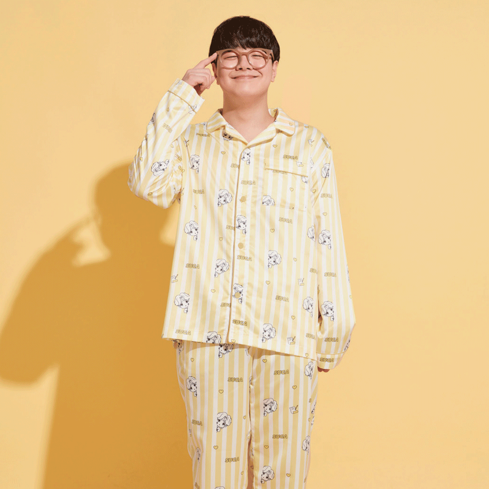 TinyTAN Official Licensed Peek-A-Boo Pajama by TIYP - SUGA - COKOYAM