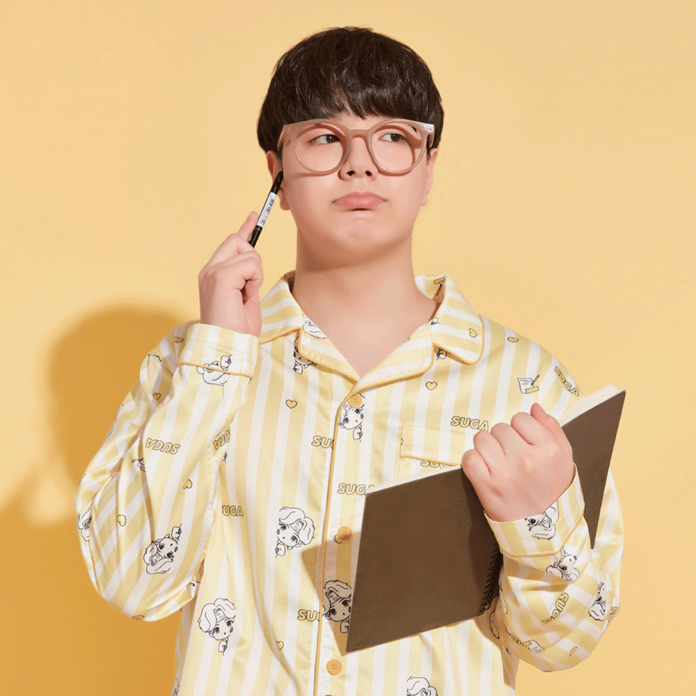 TinyTAN Official Licensed Peek-A-Boo Pajama by TIYP - SUGA - COKOYAM