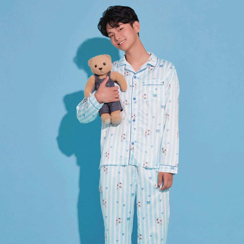TinyTAN Official Licensed Peek-A-Boo Pajama by TIYP - V - COKOYAM