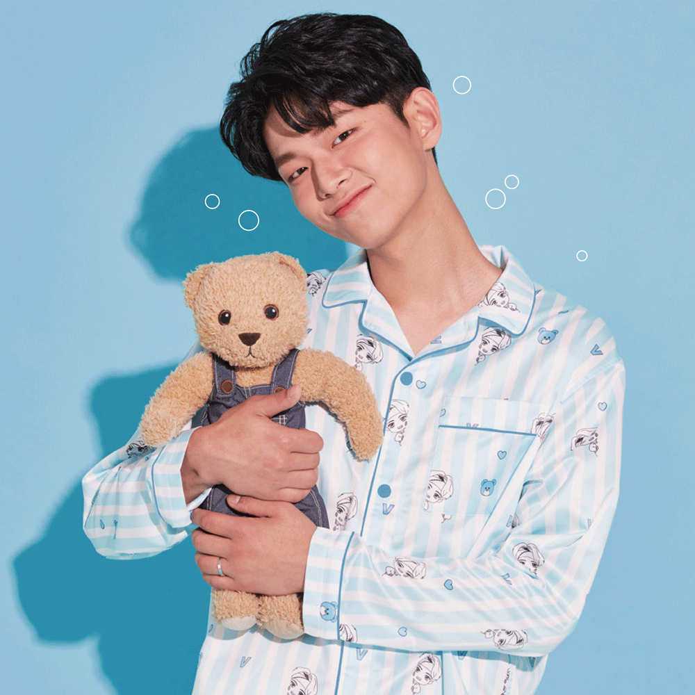 TinyTAN Official Licensed Peek-A-Boo Pajama by TIYP - V - COKOYAM