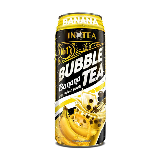 INOTEA Bubble Tea Banana ( 490ml x 1, x 24 ) - COKOYAM