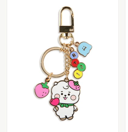 BT21  JELLY CANDY METAL KEYRING