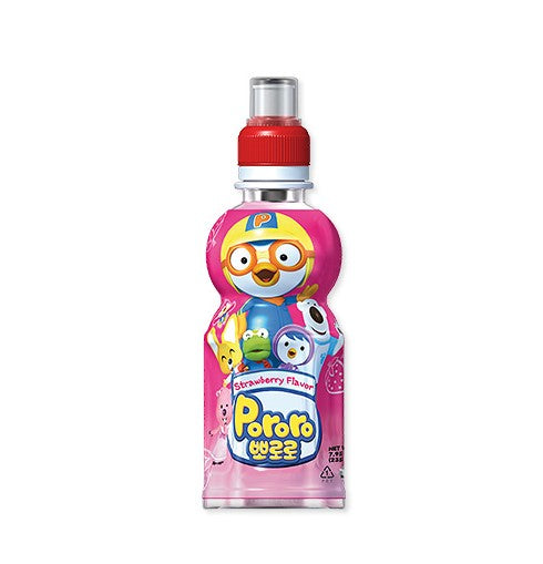 Paldo Pororo Strawberry Flavor Juice (235ml) - CoKoYam