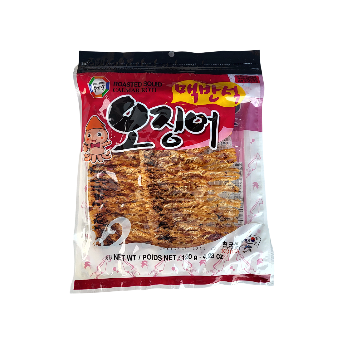 Surasang Roasted Squid 3 Flavors Combo (120gX3) - COKOYAM