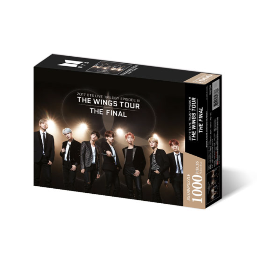 BTS World Tour Poster & Jigsaw Puzzle 1,000 Pcs - The Wings Tour, The Final - COKOYAM