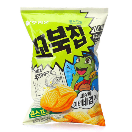 Orion Turtle Chip Cornsoup (80g, 160g) - CoKoYam