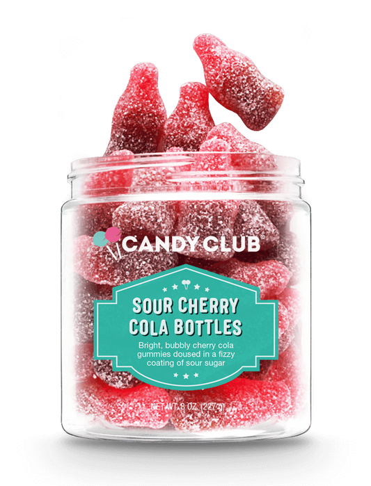 Candy Club Sour Cherry Cola Bottles - CoKoYam