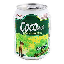 Lotte CoCo Grape Drink Can (238ml) - Maximum order: 12 - CoKoYam