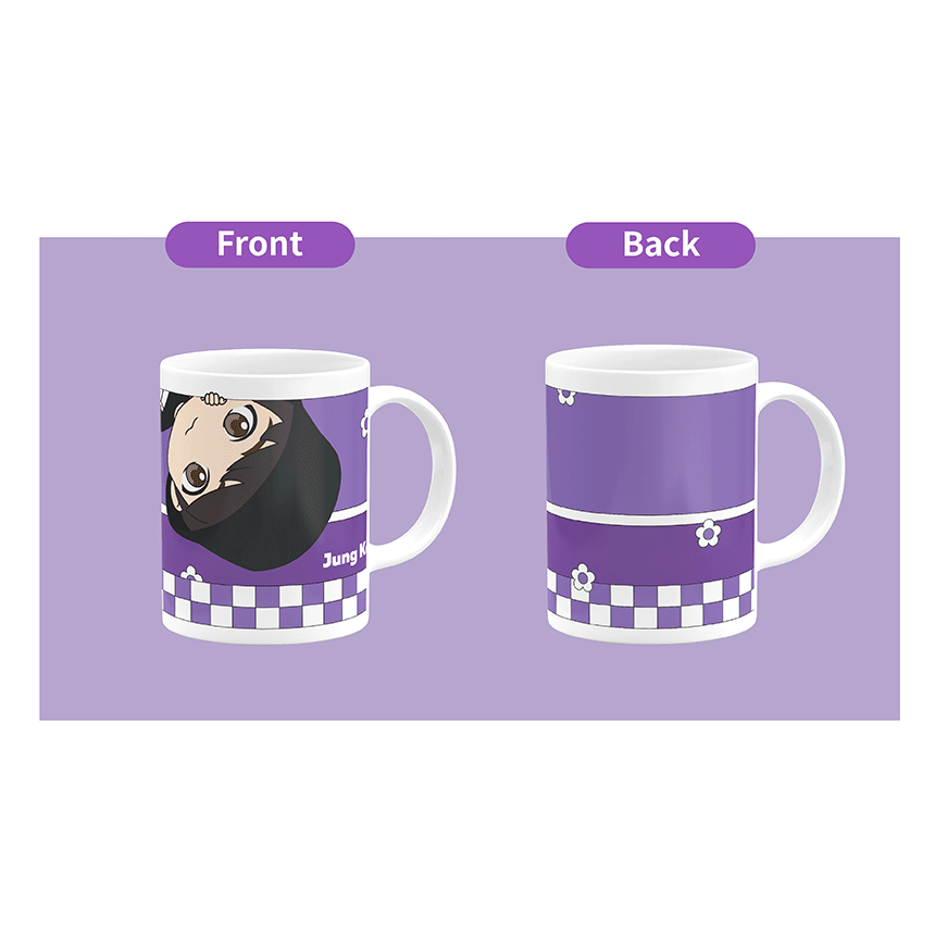 BTS TinyTAN Peek A Boo Mug Cup - Jung Kook - COKOYAM