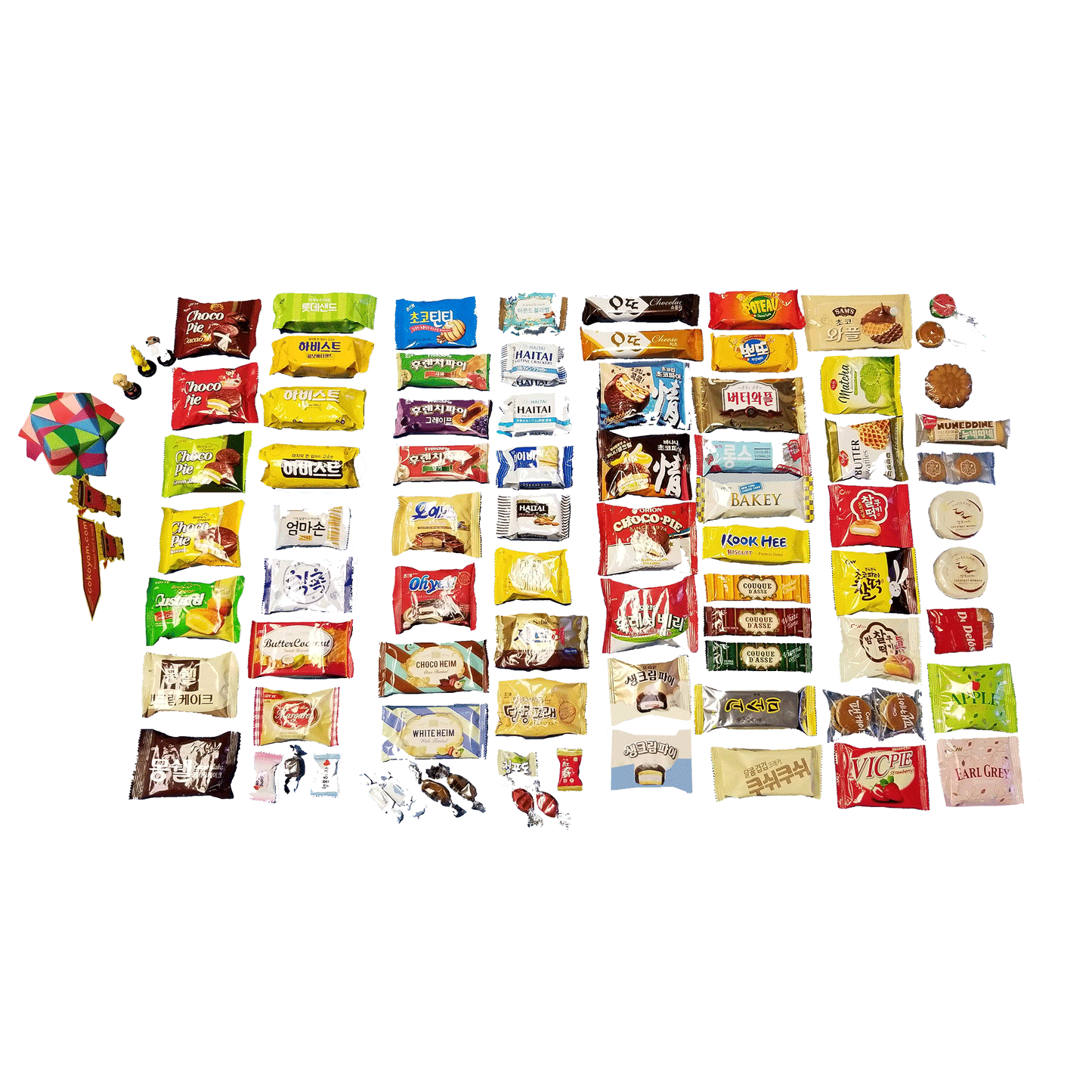 COKOYAM AYCE Korean Snack Box (Over 70 Snack Packs) - CoKoYam