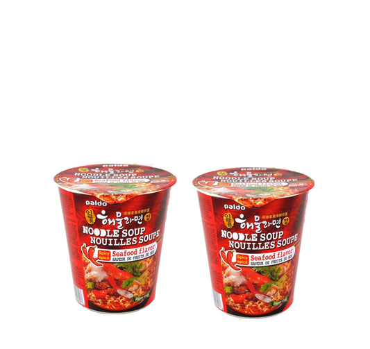 Paldo Small Cup Seafood (65gx2Cups) - CoKoYam