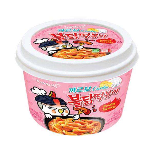 Samyang Topokki Carbo Hot Chicken Bowl - Buldak Tteokbokki (179g) - CoKoYam