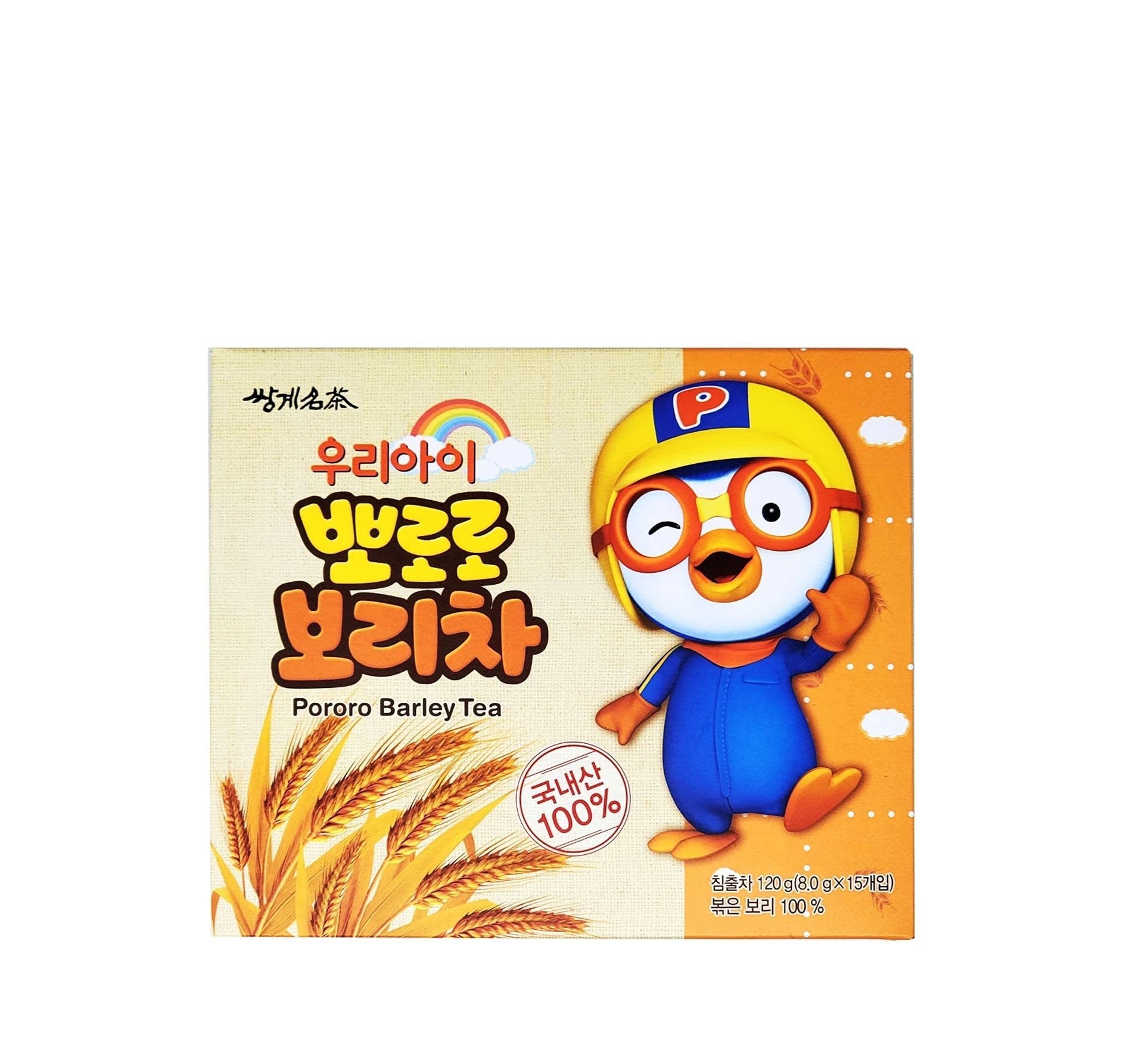 SSANGGAE Pororo Barley Tea (8.0g x 15) - COKOYAM