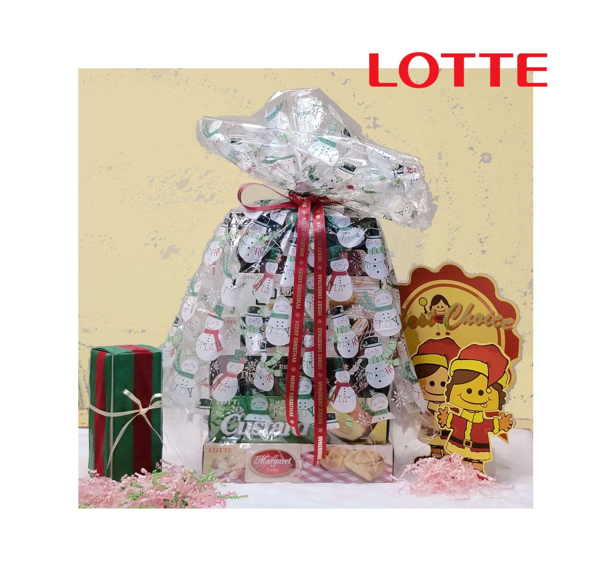 COKOYAM Selection Lotte Premium Gift Combo (Seven Cake Snacks) - CoKoYam