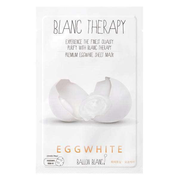 Ballon Blanc Therapy Egg White Sheet Mask - CoKoYam