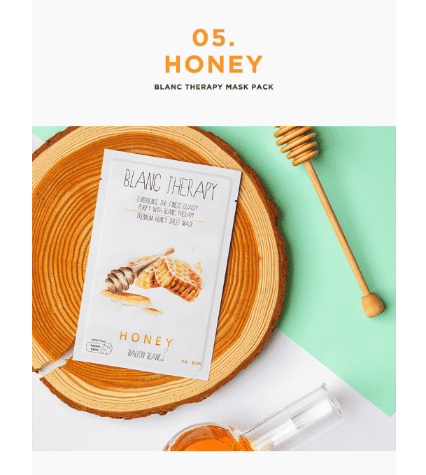 Ballon Blanc Therapy Honey Sheet Mask - CoKoYam