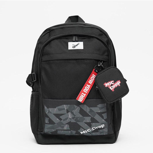 BTS Official MIC Drop Pattern Smart Backpack - COKOYAM