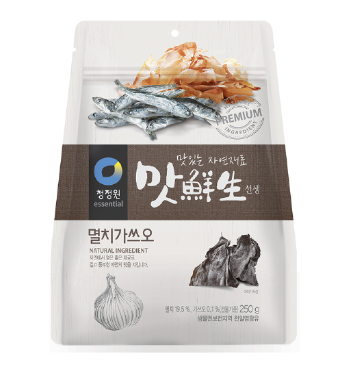 Chungjungone Premium Instant Soup Stock Anchovy & Bonito (250g) - COKOYAM