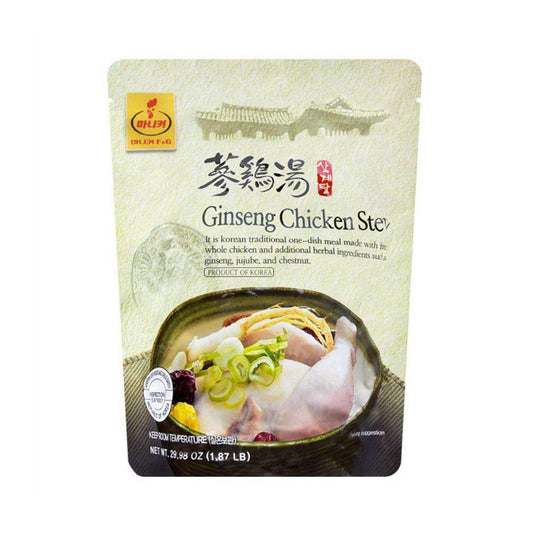 Maniker Korean Traditional Ginseng Chicken Stew Samgyetang (1.87 lbs) - CoKoYam