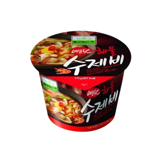 Chilkab Korean Pasta (Sujebi) Spicy Bowl (173g) - CoKoYam