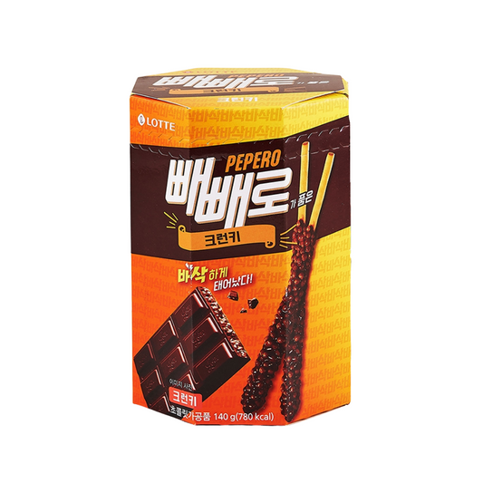 Lotte Pepero Crunky Cookie (35gX4) - COKOYAM