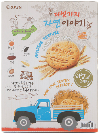 Crown 5 Real Grain Cookie (288g) - CoKoYam