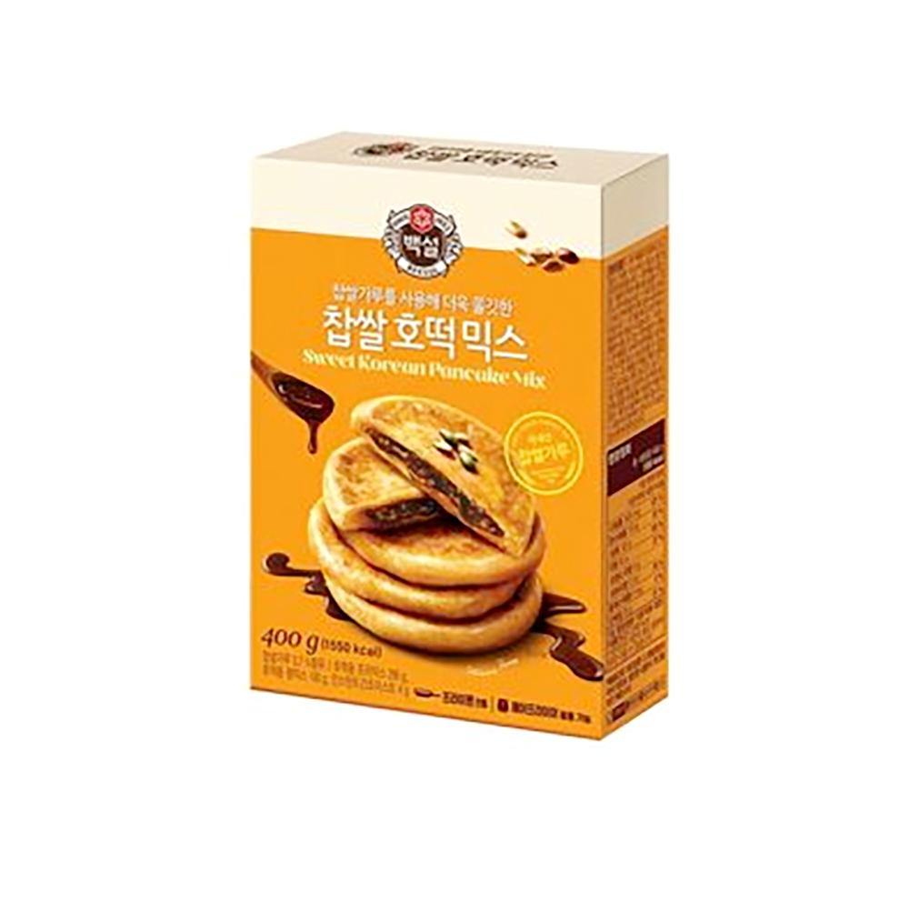 CJ BEKSUL Sweet Ho Tteok Mix (400g)- Original, Green Tea - COKOYAM