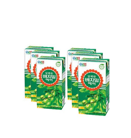 DR.CHUNG'S FOOD VEGEMIL A Soy Milk Plain (190mlx6PK, 190x16PK) - COKOYAM