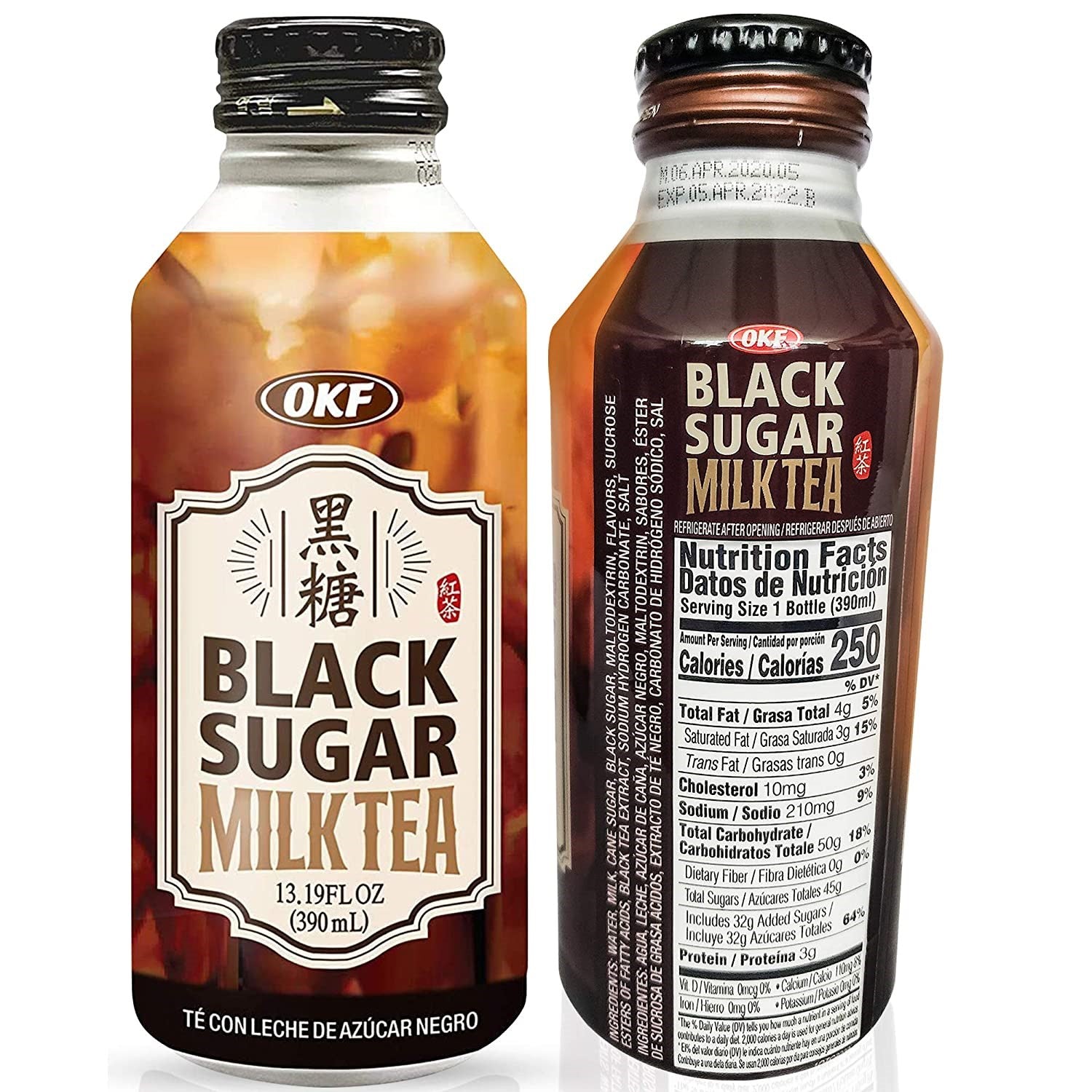 OKF Black Sugar Milk Tea (390ml) - COKOYAM