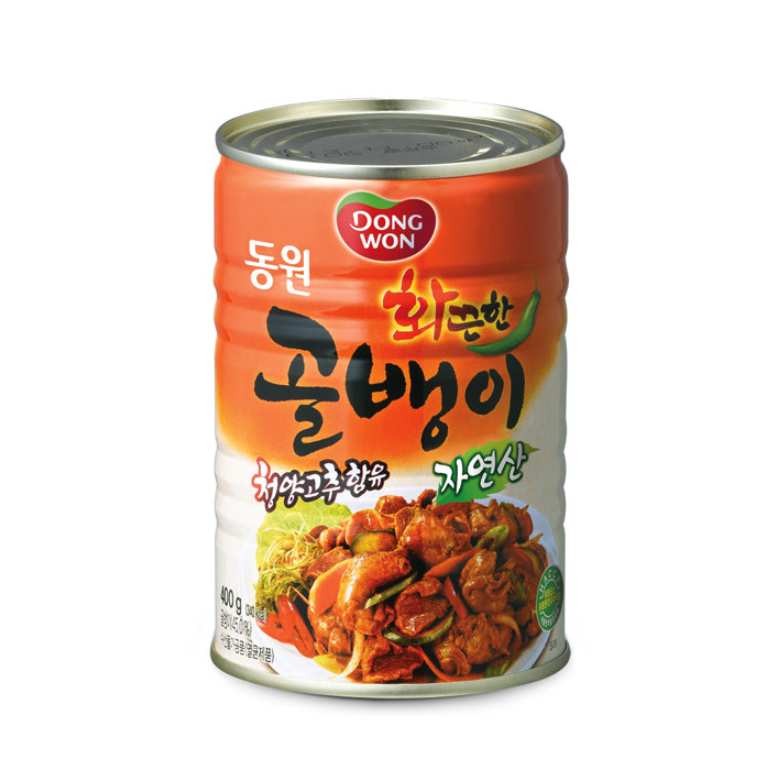 DONGWON Canned Spicy Whelk (400g) - COKOYAM