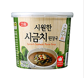 Singsong Soybean Paste Soup w/ Spinach Mini Cup (10g) - CoKoYam