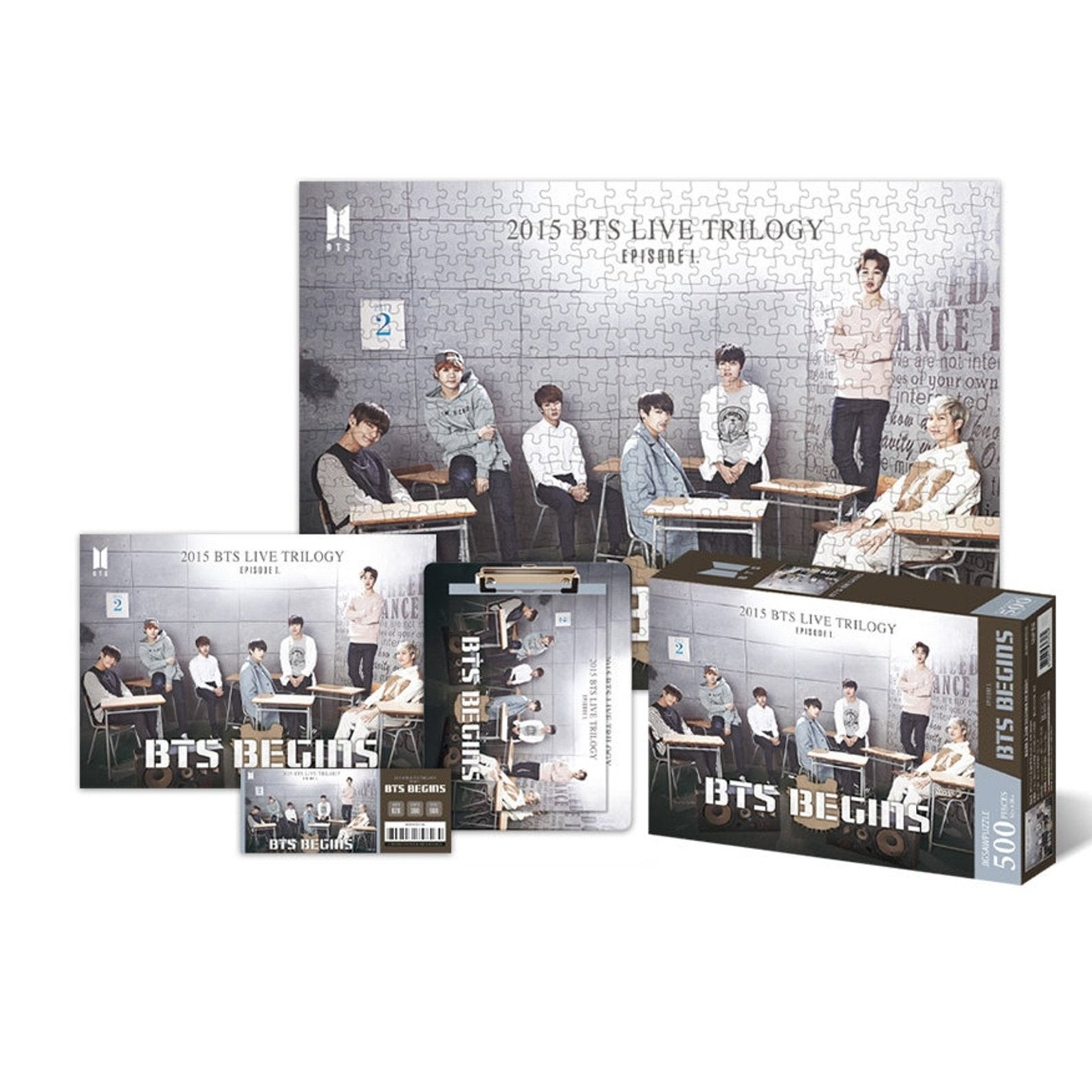 BTS Jigsaw Puzzle 500 PCS - BTS Begins - COKOYAM