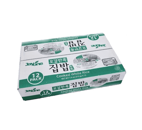 Jayone Cooked Rice White Bowl (210g x 12) - CoKoYam