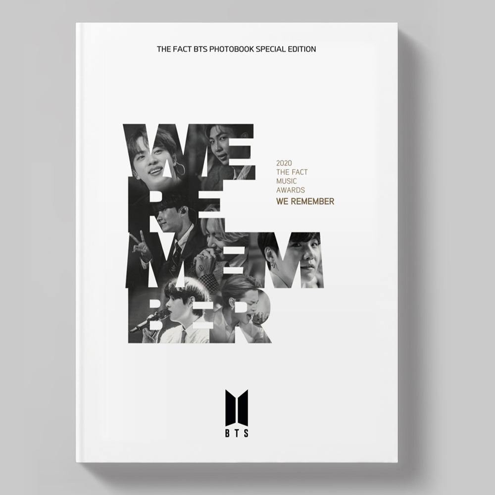 OFFICIAL BTS THE FACT Photobook Special Limited Edition: WE 