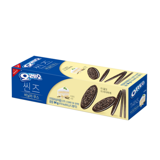 Dongseo Oreo Thins Vanilla Cream (84g) - COKOYAM