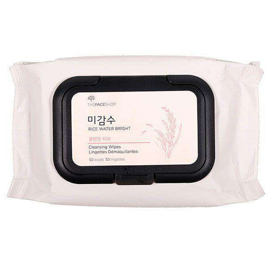 The Face Shop Rice Water Bright Cleansing Tissue - CoKoYam