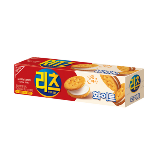 Dongseo Ritz Sandwich Cracker White (38.5gX2) - COKOYAM