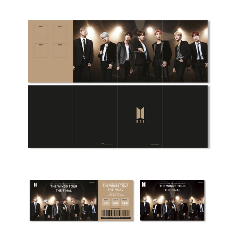 BTS World Tour Poster & Jigsaw Puzzle 1,000 Pcs - The Wings Tour, The Final - COKOYAM