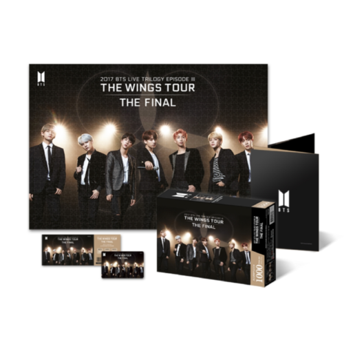 BTS World Tour Poster & Jigsaw Puzzle 1,000 Pcs - The Wings Tour, The Final - COKOYAM