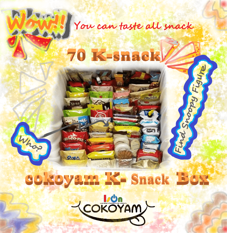 COKOYAM AYCE Korean Snack Box (Over 70 Snack Packs) - CoKoYam