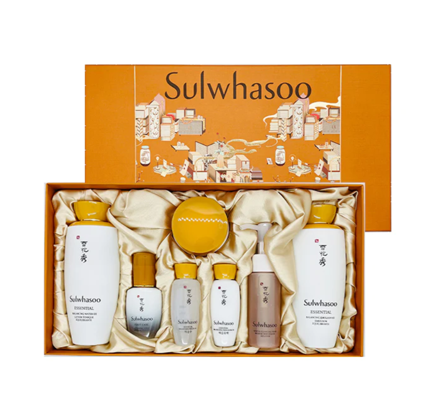 Sulwhasoo Essential Balancing 3 Sets Gift Box (BLACK PINK ROSE)