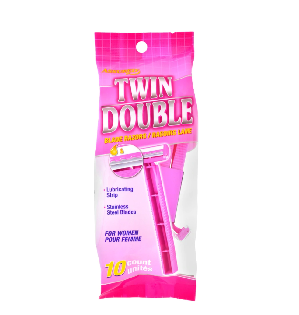 Assured Women's Twin Double Razors (10 EA/PK) – k-oneshop