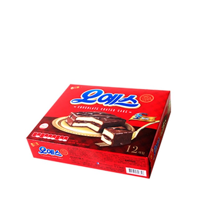 HaiTai Oh Yes Biscuit Chocolate 12Pack(336g) - CoKoYam